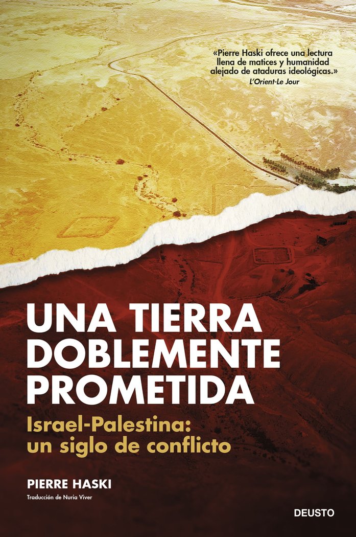 Una tierra doblemente prometida, de PIERRE HASKI | portada del libro