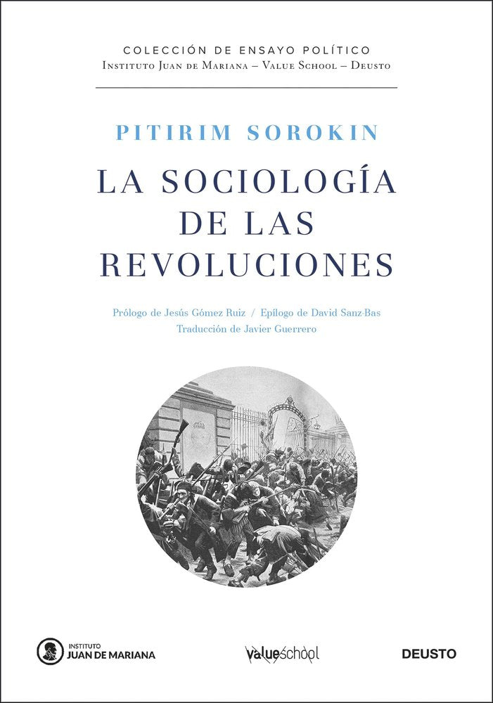 LA SOCIOLOGIA DE LAS REVOLUCIONES, de SOROKIN, PITIRIM | portada del libro