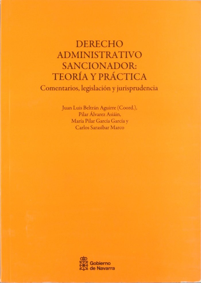 Derecho administrativo sancionador, de Álvarez Asiáin | portada del libro