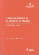 El régimen jurídico de los símbolos de Navarra, de Miguel José Izu Belloso | portada del libro