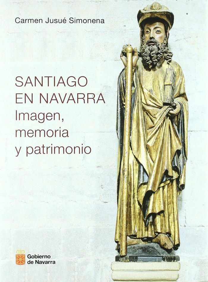 Santiago en Navarra, de Jusué Simonena | portada del libro