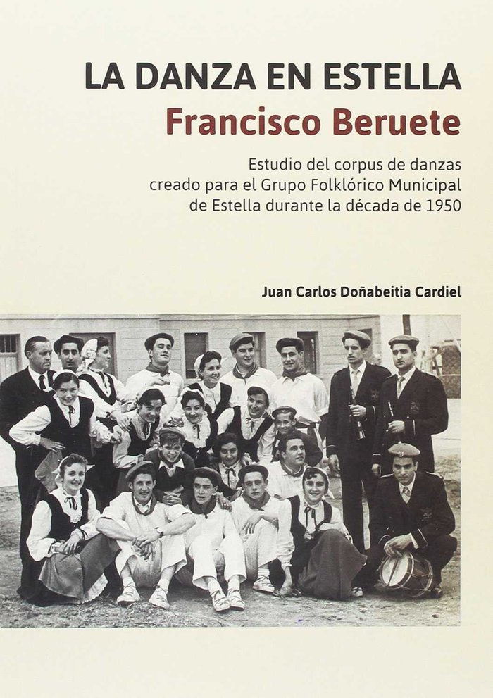 La danza en Estella. Francisco Beruete, de Doñabeitia Cardiel | portada del libro