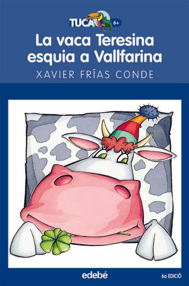 La vaca Teresina esquia a Vallfarina, de Frías Conde, Xavier | portada del libro