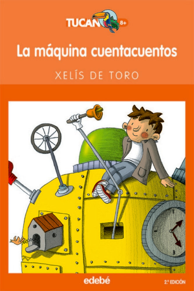 LA MÁQUINA CUENTACUENTOS, de de Toro Santos, Xelís | portada del libro