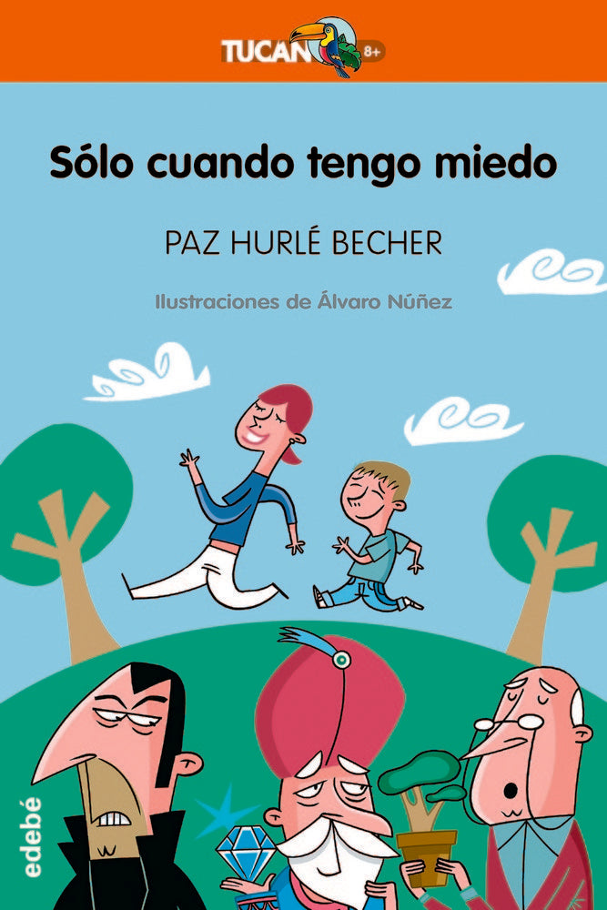 SÓLO CUANDO TENGO MIEDO, de Hurlé Becher, Paz | portada del libro