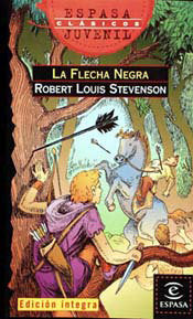 La flecha negra, de Stevenson | portada del libro