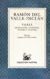 Varia, de Valle-Inclán | portada del libro