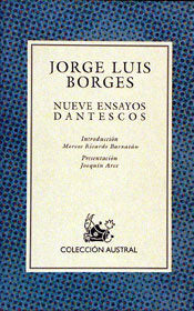 Nueve ensayos dantescos, de Luis Borges | portada del libro