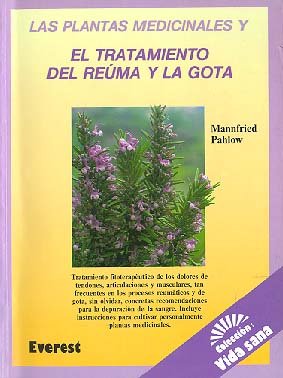 LAS PLANTAS MEDICINALES Y EL TRATAMIENTO DEL REúMA Y LA GOTA, de PAHLOW | portada del libro