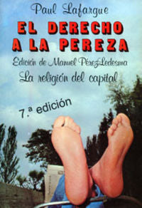 El derecho a la pereza, de Lafargue | portada del libro