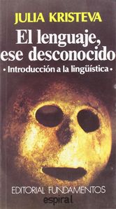 El lenguaje, ese desconocido, de Kristeva | portada del libro