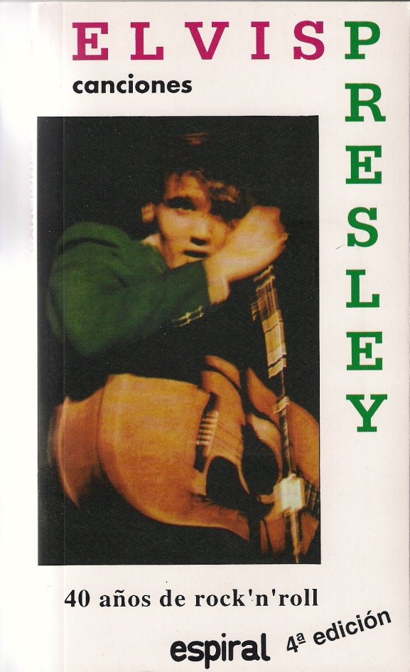 Canciones de Elvis Presley, de Presley | portada del libro