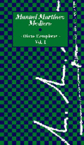 Obras completas (1965-1969). Vol. I, de Martínez Mediero | portada del libro