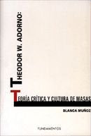 Theodor W. Adorno, de Muñoz | portada del libro
