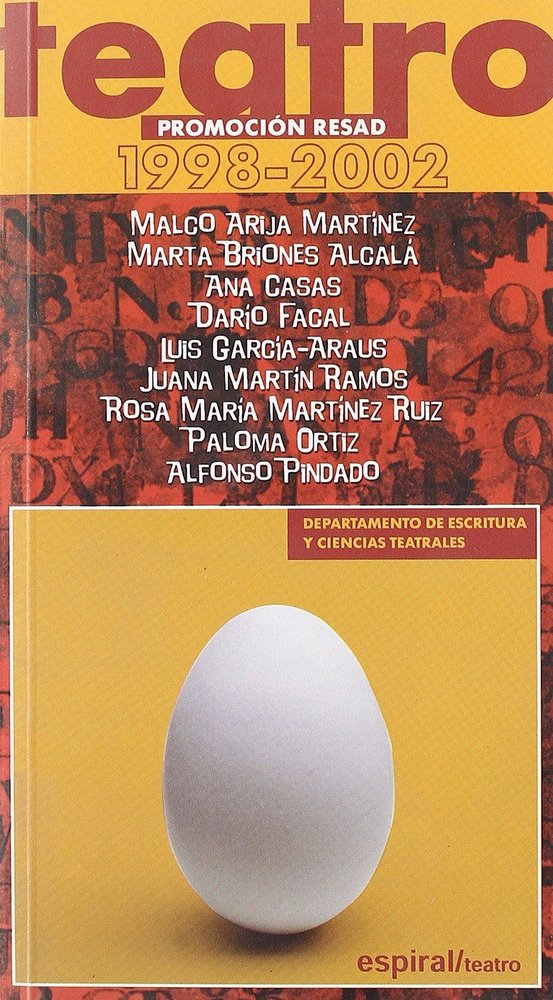 Teatro. Promoción RESAD+D595 1998-2002, de Resad | portada del libro