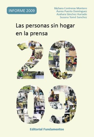 Las personas sin hogar en la prensa escrita, de Contrera Montero, Bárbara | portada del libro