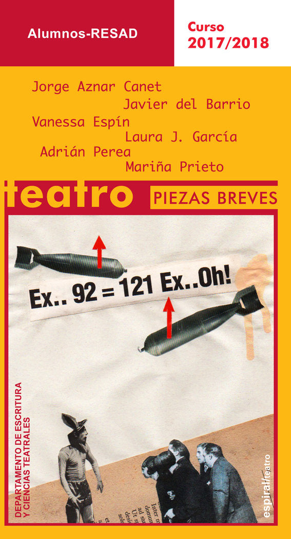 Teatro. Piezas breves, de Aznar Canet, Jorge | portada del libro