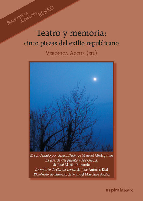 Teatro y memoria, de ALTOLAGUIRRE, MANUEL | portada del libro