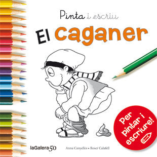 Pinta i escriu El Caganer, de Canyelles, Anna | portada del libro