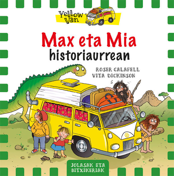 Max eta Mia eta historiaurrea, de Dickinson, Vita | portada del libro