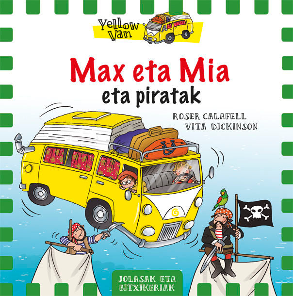Max eta Mia eta Piratak, de Dickinson, Vita | portada del libro