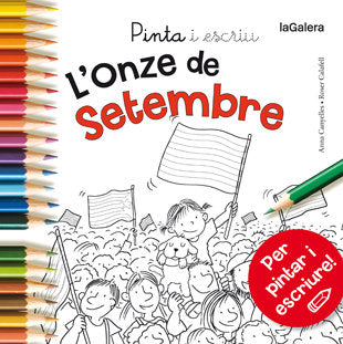 Pinta i escriu L'Onze de Setembre, de Canyelles, Anna | portada del libro