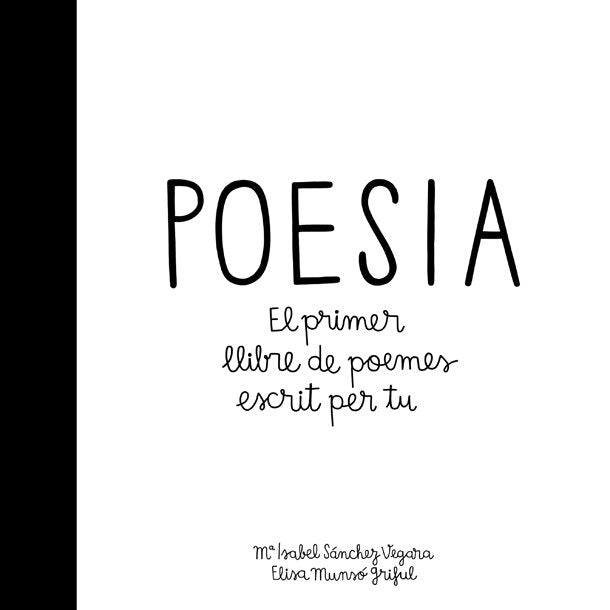 Poesia, de Sánchez Vegara, María Isabel | portada del libro