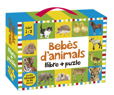 Bebès d'animals: llibre + puzle | portada del libro