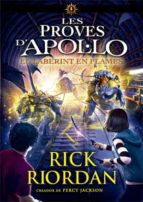 EL LABERINT EN FLAMES, de Rick Riordan | portada del libro