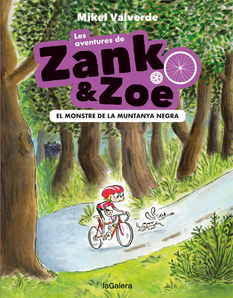 Les aventures de Zank i Zoe 1. El monstre de la Muntanya Negra, de Valverde, Mikel | portada del libro