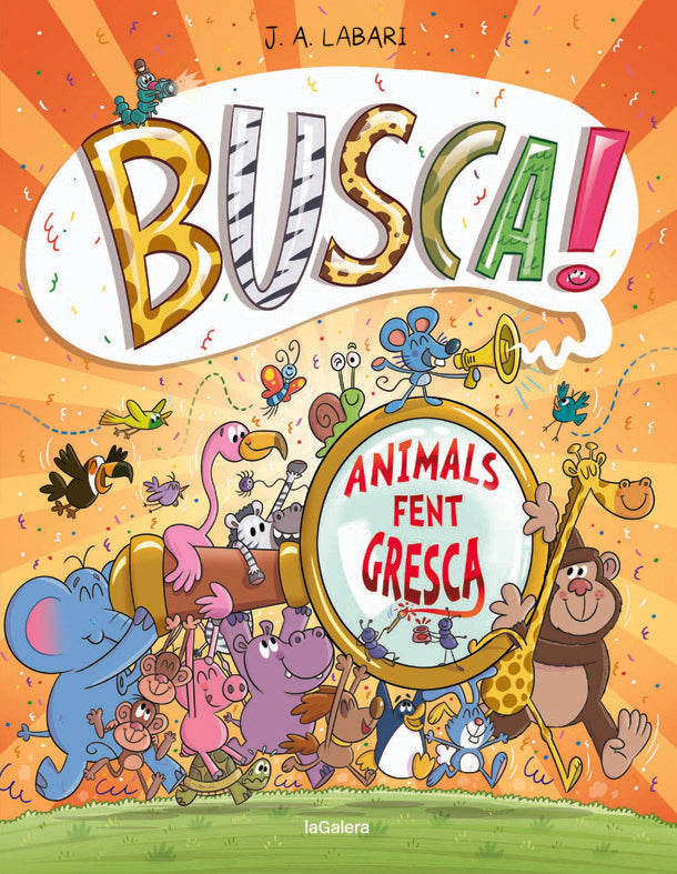 Busca! Animals fent gresca, de Labari, Jose | portada del libro
