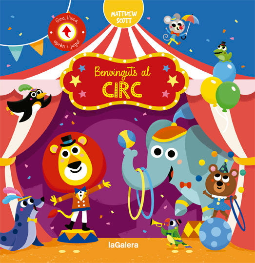 Benvinguts al circ, de Scott, Matthew | portada del libro