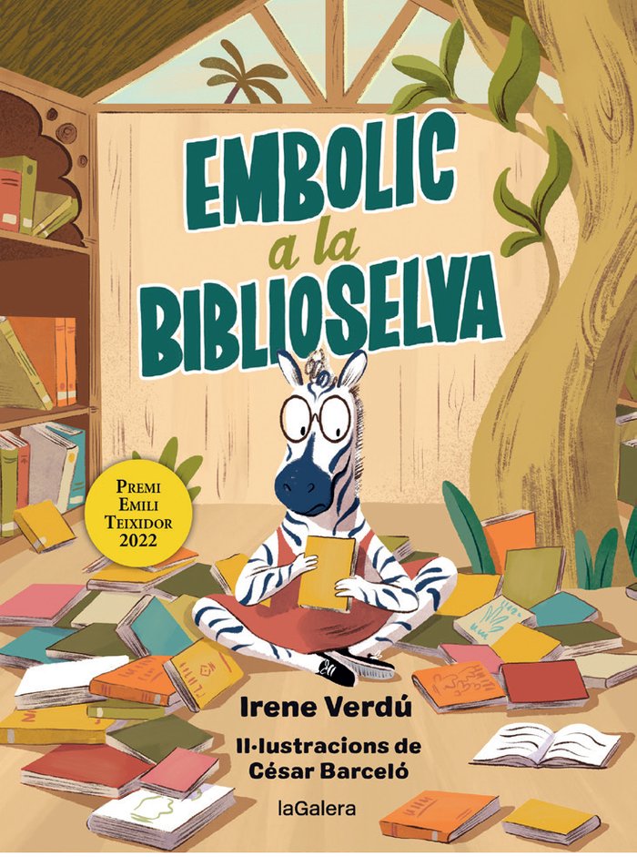 Embolic a la biblioselva, de VERDU, IRENE | portada del libro