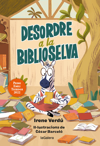 Desordre a la biblioselva | portada del libro
