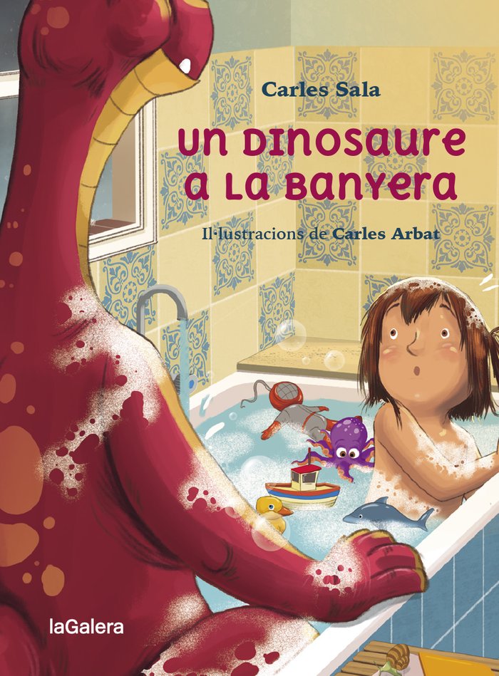 Un dinosaure a la banyera, de CARLES SALA | portada del libro