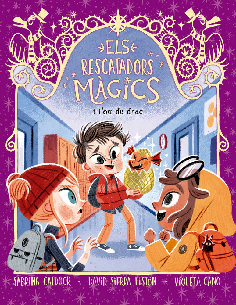 ELS RESCATADORS MAGICS 11 LOU DE DRAC, de CATDOOR,SABRINA | portada del libro