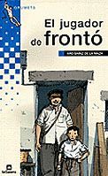 El jugador de frontó, de Sáinz de la Maza | portada del libro