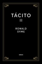 TÁCITO II, de Sir Ronald Syme | portada del libro