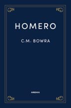 HOMERO, de C. M. Bowra | portada del libro
