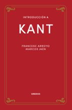 INTRODUCCIÓN A KANT, de FRANCESC ARROYO | portada del libro