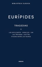 TRAGEDIAS II, de Eurípides | portada del libro