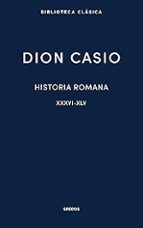 HISTORIA ROMANA II. LIBROS XXXVI - XLV, de Dión Casio | portada del libro