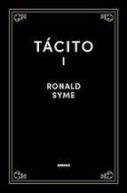 TÁCITO I, de Sir Ronald Syme | portada del libro