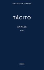 ANALES I. LIBROS I-VI, de Tácito | portada del libro