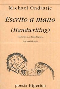Escrito a mano (Handwriting), de Ondaatje | portada del libro