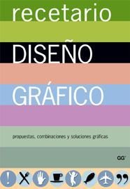 Recetario de diseño gráfico, de Koren | portada del libro