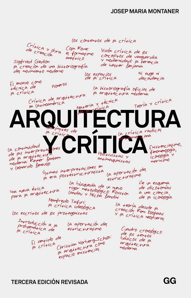 Arquitectura y crítica, de Montaner | portada del libro