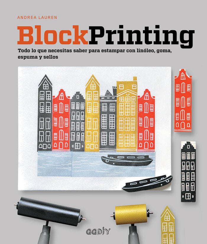 Block Printing, de LAUREN, ANDREA | portada del libro