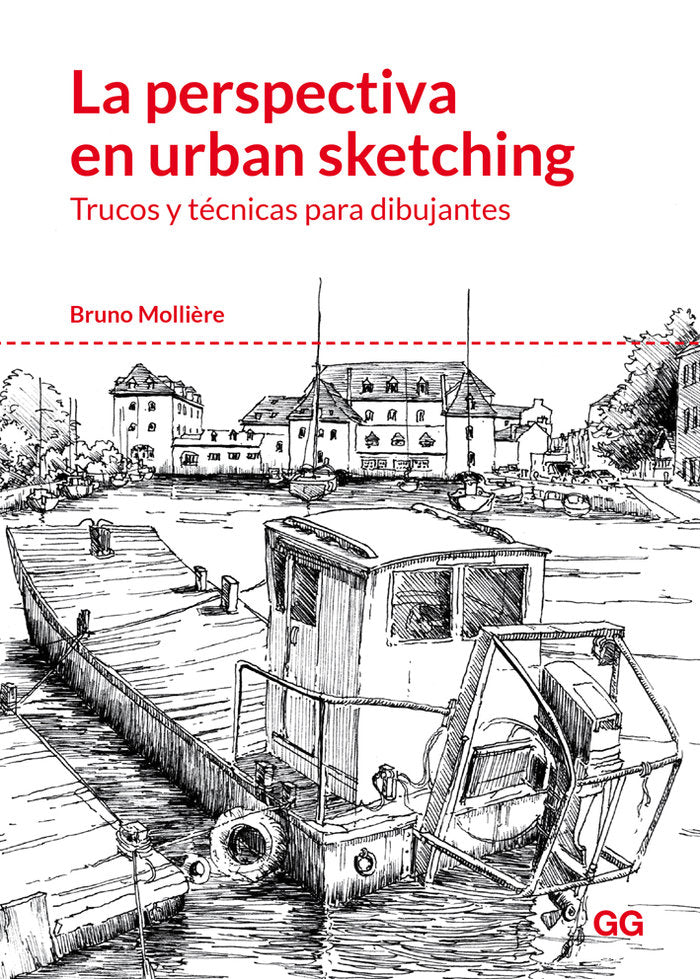 La perspectiva en urban sketching, de Mollière, Bruno | portada del libro