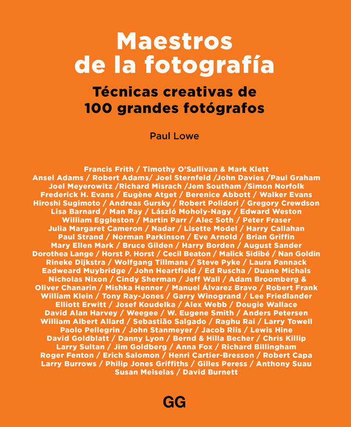 Maestros de la fotografía, de Lowe | portada del libro